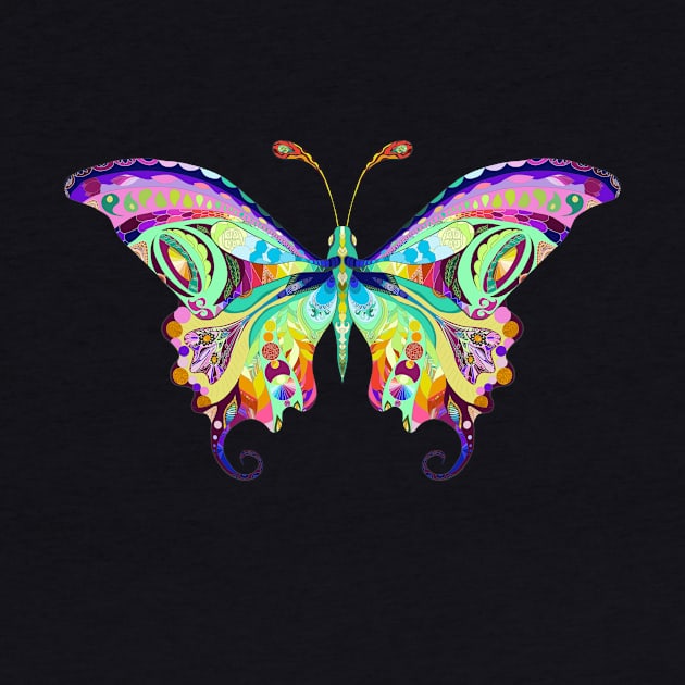 Colourful Butterfly by Seraphine